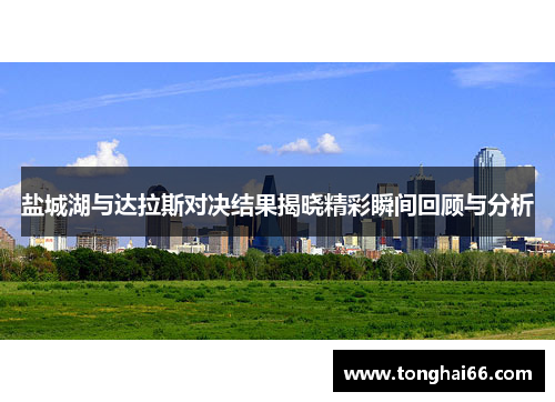 盐城湖与达拉斯对决结果揭晓精彩瞬间回顾与分析